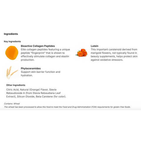 Beauty Focus Collagen+ en Polvo Pharmanex Mix-in Collagen + Citrus