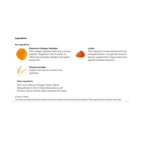 Beauty Focus Collagen+ Pharmanex Tomable (30 paquetes)