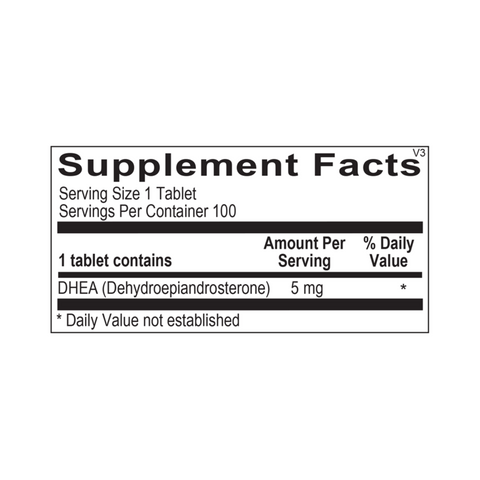 DHEA 5 MG (100 tabletas)