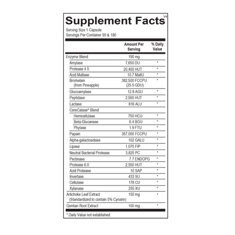 Digestzyme-V (90 caps)