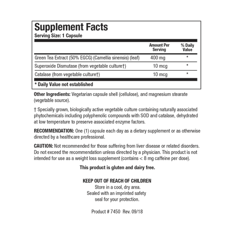 EGCG-200mg (60 caps)