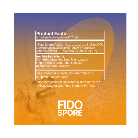 FidoSpore PERROS (30 caps)