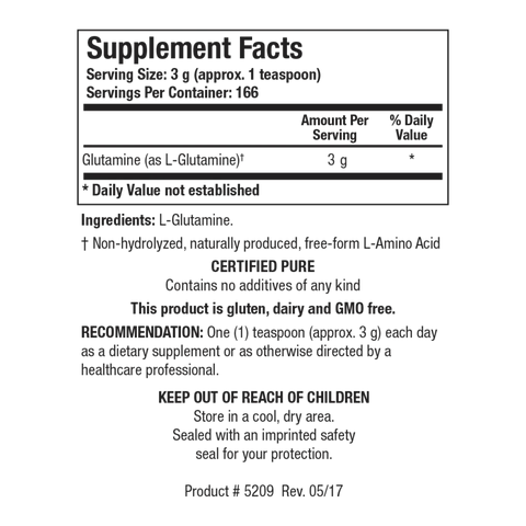 L-Glutamine Powder (500 g)