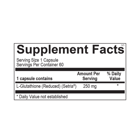 L-Glutathione (60 caps)