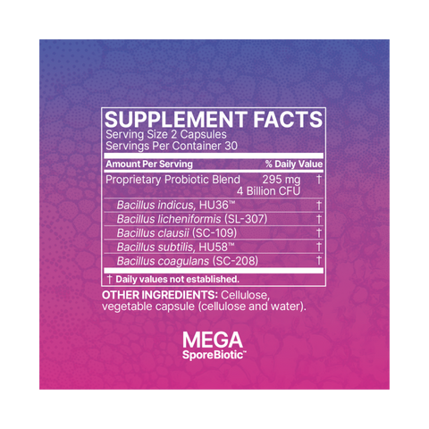 MegaSporeBiotic (60 caps)