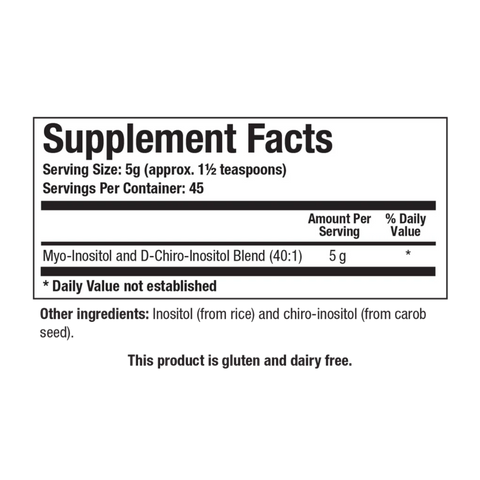 Myo + D-Chiro Inositol (225 g)