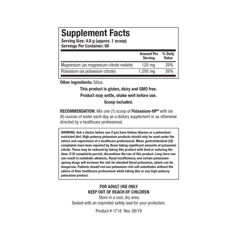Potassium-HP (with Magnesium) (288 g)