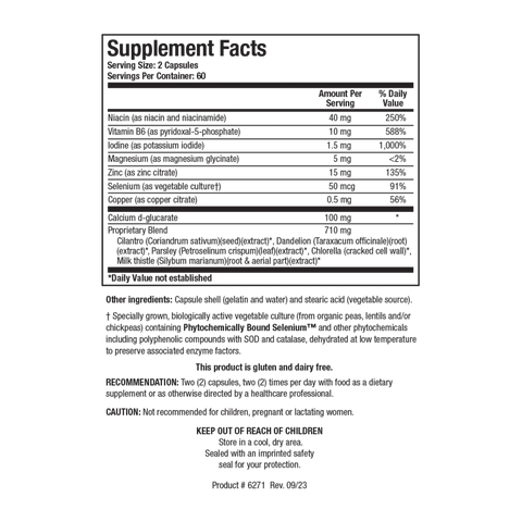 Receptor Detox (120 caps)