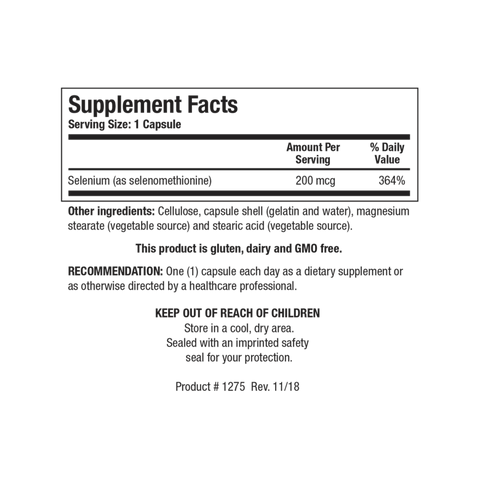 Selenomethionine (90 caps)