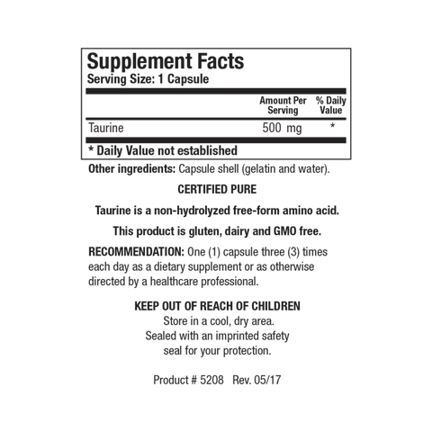 Taurine (100 caps)